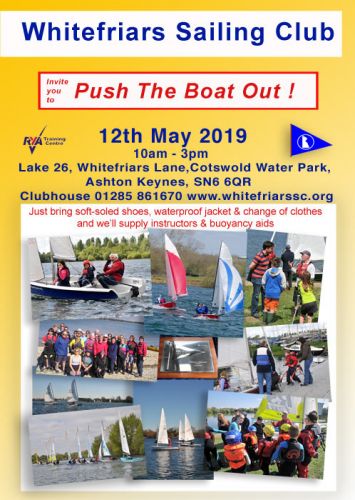 Push the boat out flyer